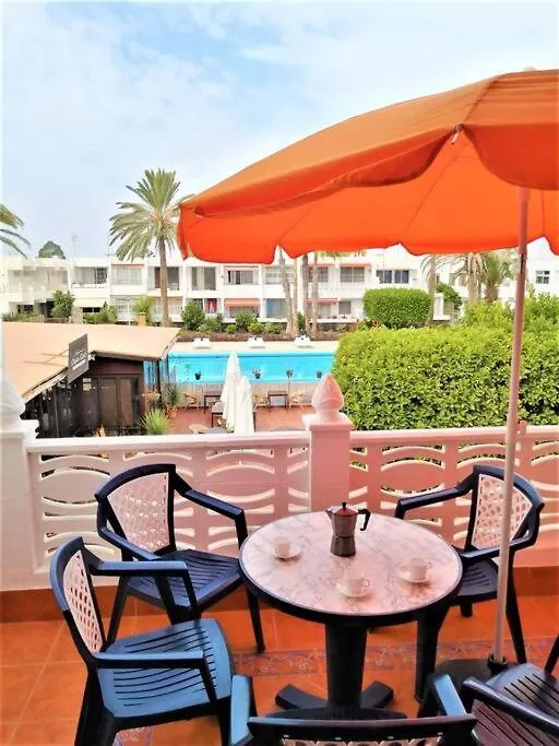 Cozy One Bedroom Apartment With Spacious Terrace. Pool And Garden View Costa Del Silencio