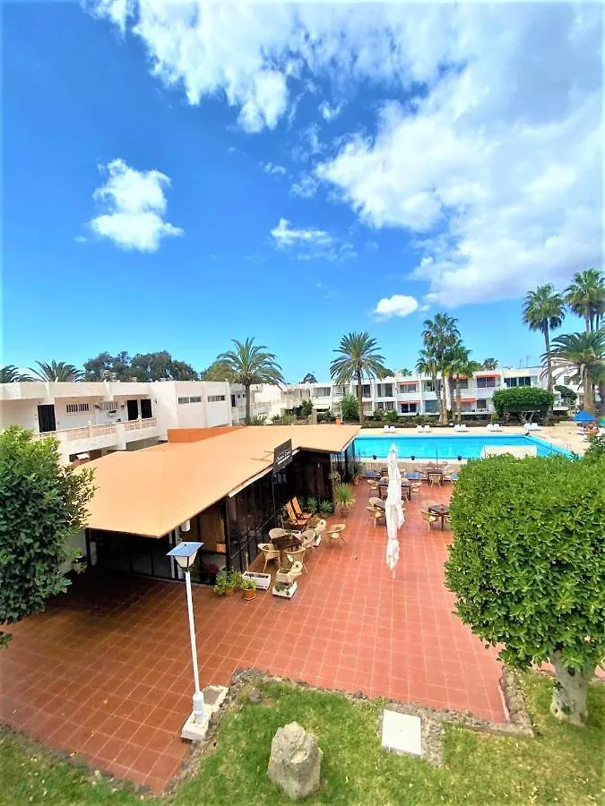 Cozy One Bedroom Apartment With Spacious Terrace. Pool And Garden View Costa Del Silencio