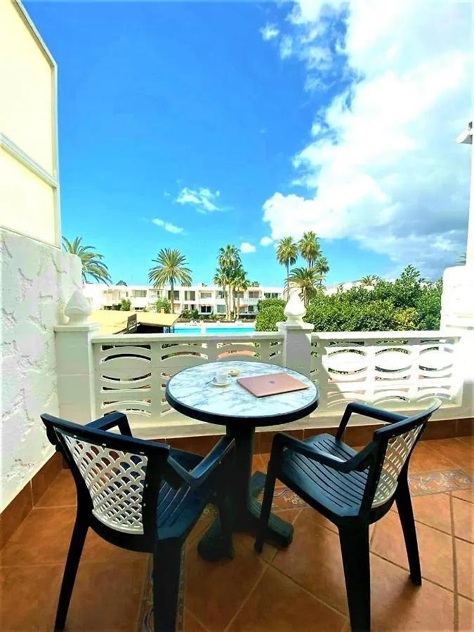 Cozy One Bedroom Apartment With Spacious Terrace. Pool And Garden View Costa del Silencio