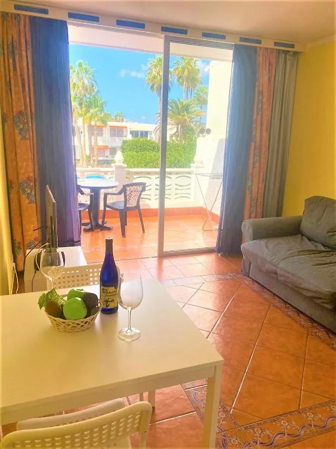 Cozy One Bedroom Apartment With Spacious Terrace. Pool And Garden View Costa del Silencio